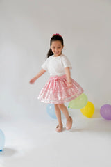 Pink Sequin Party Skirt (Copy)