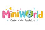Logo of Miniworld Kids Fashion on a white background
